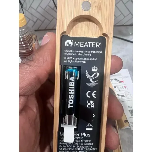 MEATER Plus Wireless Meat Thermometer Lot of 2 Smart Bluetooth BBQ Grill Probe**